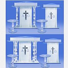 (특가)(현금결제/크리스탈강대상) 로고스 사각 1200 A형 세트 - 1200(2기둥)/1500(4기둥) + 사은품